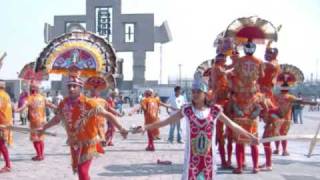 Danza Apache de Tecomán Colima basilica de guadalupe [upl. by Ednyl]