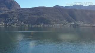 Panoramic Window View on Train Ride from Milan Italy to Zurich Switzerland [upl. by Lubba618]