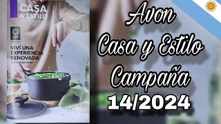 AVON CAMPAÑA 142024 CASA amp ESTILO ARGENTINA 🇦🇷 [upl. by Chor]