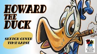 Howard the Duck  Sketch Cover [upl. by Eveivaneg]