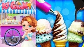 Sofia Makes Ice Cream Cone Cupcakes I Cake Boss [upl. by Ertsevlis788]