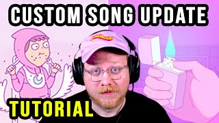 Melatonin just dropped a HUGE update CUSTOM SONG Tutorial [upl. by Shishko930]