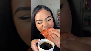 sashimi salmon mukbang всеправаавторавидео рекомендации [upl. by Christy]