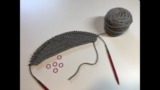 How To Wrap amp Turn in Garter Stitch [upl. by Levesque]