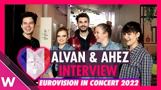 Alvan amp Ahez quotFulennquot France 2022 INTERVIEW  Eurovision in Concert 2022 [upl. by Kellsie319]