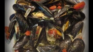 Mussels with Wine and Garlic Sauce [upl. by Eninaej]