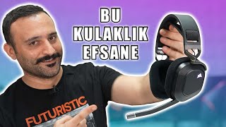 Böylesi Görülmedi Yeni Corsair HS80 RGB Kablosuz Oyuncu Kulaklığı [upl. by Eartnoed]