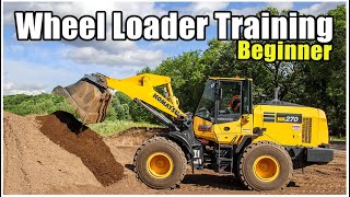 Front End Loader Training Beginner 2020  Heavy Equipment Operator Training [upl. by Ilamad690]