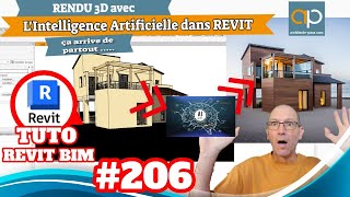 Rendu REVIT grâce à l Intelligence Artificielle  Tuto GRATUIT en Français [upl. by Gabbert]