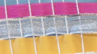 How To Weave With Ribbons [upl. by Orlene]