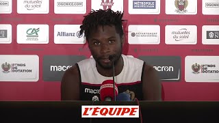 Tameze «Garder cette dynamique de victoire»  Foot  L1  Nice [upl. by Ecaroh]