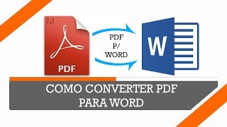 Como converter PDF em Word e Edite a Declaração de Conteúdo [upl. by Gupta]