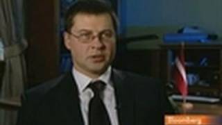 Dombrovskis Discusses Latvias Credit Rating Economy [upl. by Laurence273]