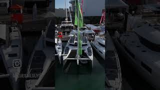 Windelo 50 Yachting Performance Catamaran at The Miami International Boat Show catamaransailing [upl. by Nosredna965]