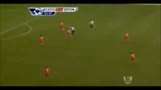 Newcastle 42 Southampton PAPIS CISSE GOLAZO [upl. by Narhem]