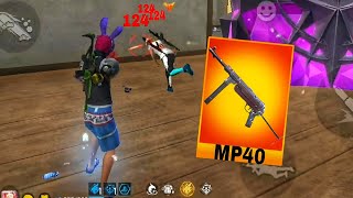 SOLO RUSHADÃO NA RANQUEADA MP40 É A MELHOR SMG FREE FIRE MOBILE [upl. by Sallie]