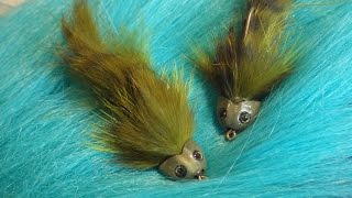 Fly Tying Simple Sculpin Baitfish Streamer [upl. by Asertal]