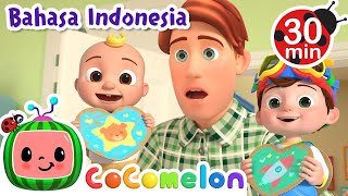 Lagu Hari Ayah  CoComelon  Kartun dan Lagu Anak  Moonbug Kids Indonesia  Nursery Rhymes [upl. by Swee]