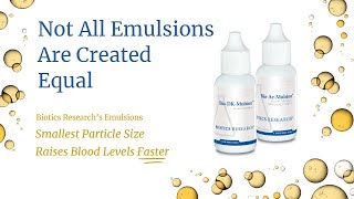 Emulsions amp Nano Technology [upl. by Solitta]