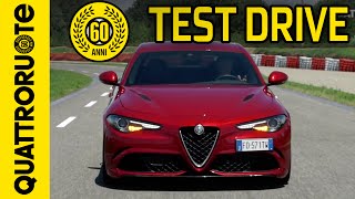 Alfa Romeo Giulia Quadrifoglio 2016 Test Drive [upl. by Aymik]