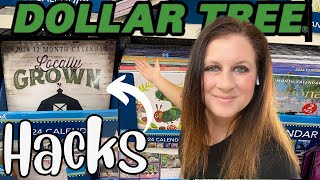 GENIUS DIY Crafts using DOLLAR TREE Calendars 🔥 [upl. by Eellehs188]