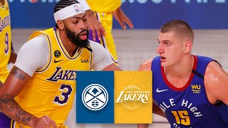 Denver Nuggets vs Los Angeles Lakers GAME 1 HIGHLIGHTS  2020 NBA Playoffs [upl. by Onfroi356]