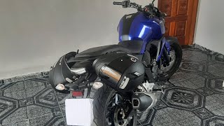 O QUE TEM DEBAIXO DO BANCO DA FZ15 yamaha fz15 [upl. by Haff726]