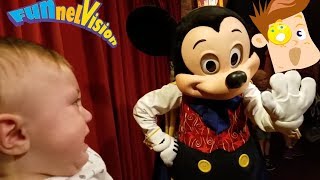 Shawns First Trip to DISNEY WORLD 1 FUNnel Vision Vlog [upl. by Amilb979]