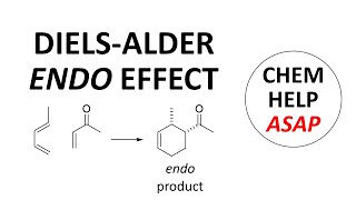 endo effect in DielsAlder reactions [upl. by Bysshe162]