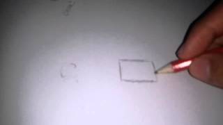 How to draw a 3d cuboidrectangle [upl. by Ynned]