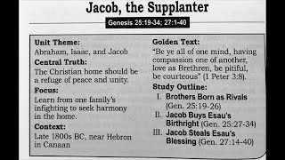 Jacob the Supplanter [upl. by Neehahs989]