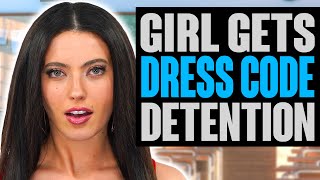 New Student gets DRESS CODE Detention will she be Suspended Amazing Ending [upl. by Tenaj]