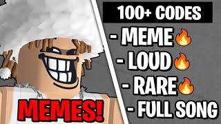 100 NEW MEME ROBLOX MUSIC CODESIDS MAY 2024 WORKING✅ [upl. by Milinda373]