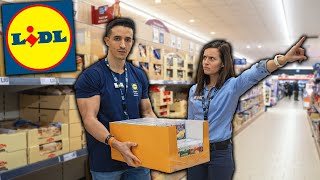 LE PIRE EMPLOYÉ CHEZ LIDL je me fais virer [upl. by Ailongam]