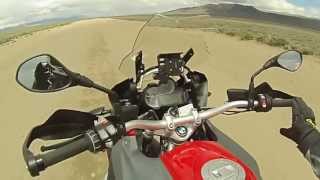 2013 BMW R1200GS stability vs light steering [upl. by Aiveneg]