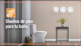 Tipos de pisos para baño Consigue el ideal para ti [upl. by Kynthia769]