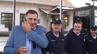 Milorad Dodik slavi rođenje unuka na GP Gradiška wwwrtrstv [upl. by Harutek]