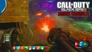 ASCENSION EASTER EGG REMASTERED GAMEPLAY  BLACK OPS 3 ZOMBIE CHRONICLES DLC 5 GAMEPLAY [upl. by Adnilec]