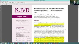 FENBENDAZOLE and CANCER [upl. by Mauldon]