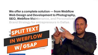 How to Create a Stunning FadeIn Text Effect in Webflow Using GSAP Scroll Trigger [upl. by Harbird]