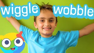 Wiggle Wobble ♫ Action Song for Babies Toddlers and Young Kids singalong [upl. by Mazel]