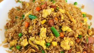 BETTER THAN TAKEOUT AND EASY  Egg Fried Rice Recipe [upl. by Lemhaj695]