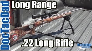 Long Range 22LR  344 Yards Savage Mark II BTVSS [upl. by Idou]