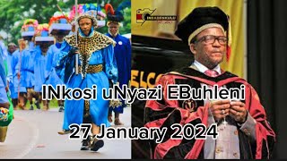 INkonzo ye Nkosi uNyazi Lwezulu EBuhleni BamaNazaretha  27 January 2024  Shembe [upl. by Irianat]