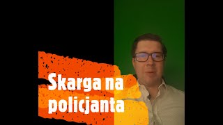 Skarga na policjanta Odpowiedzialność dyscyplinarna funkcjonariuszy Ochrona dóbr osobistych [upl. by Argyres203]