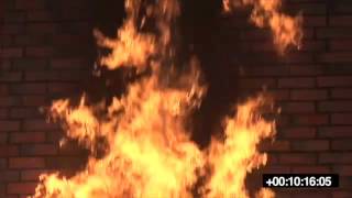 STOFIX Ventilated Brick Cladding System BRE Fire Test  FULL LENGTH VIDEO  NOT EDITED [upl. by Ettennod]