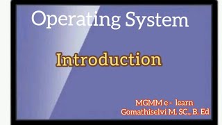 What is Operating system Types of Operating system Tamil [upl. by Thynne313]