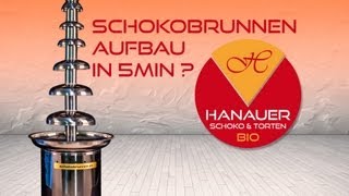 Schokobrunnen Aufbau Vol2 [upl. by Assennev]