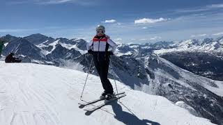 Skiing in Piedmont DAY1  Sauze dOulx and Sestriere [upl. by Dart152]