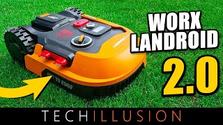 🔥THE ULTIMATE LANDROID WR167E Plus Robotic Mower from WORX😱  Worx Landroid WR165  Review amp Test [upl. by Nuli]